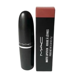 MAC Cosmetics 💄 VELVET TEDDY 617 Matte Lipstick Full Size Deep Beige NEW IN BOX